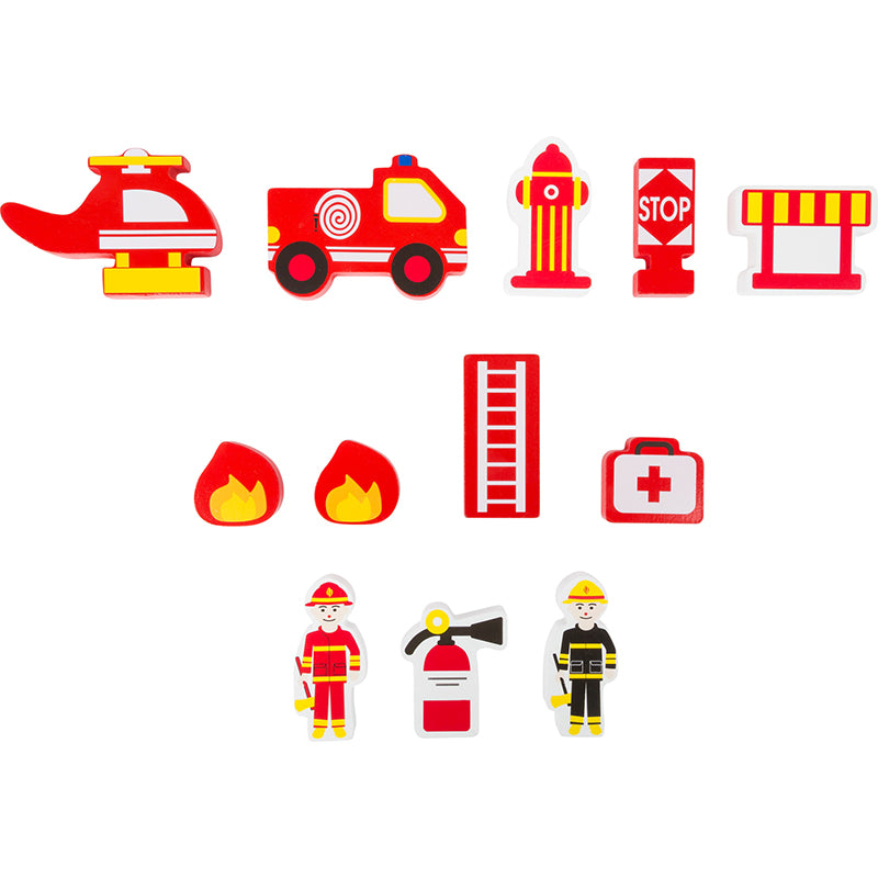 Pompier avec accessoires — La Ribouldingue