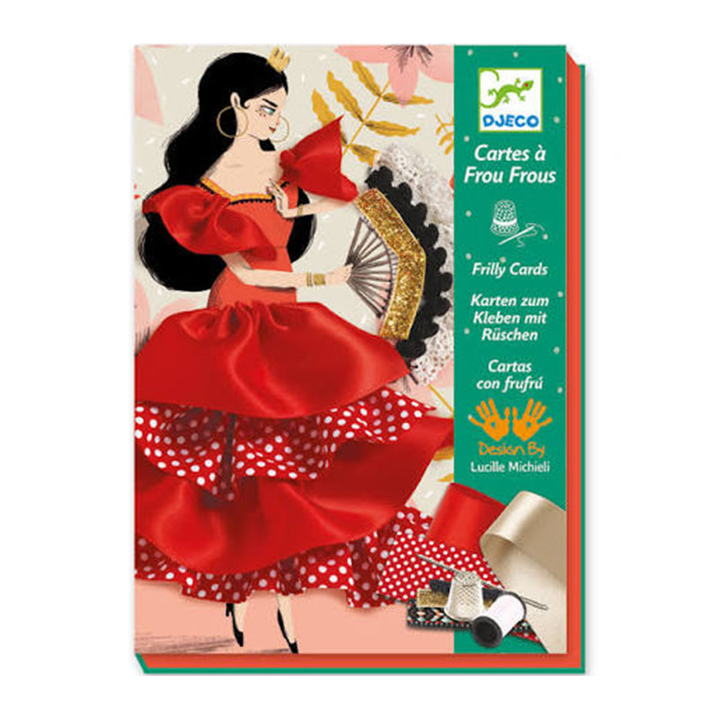 Cartes à Frous frous flamenco