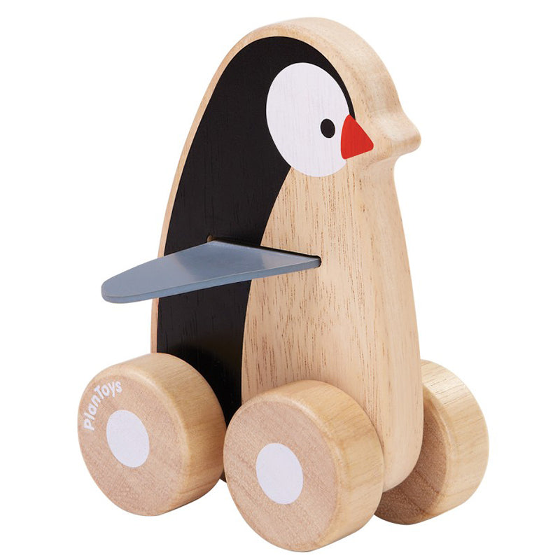 Pingouin à roulettes