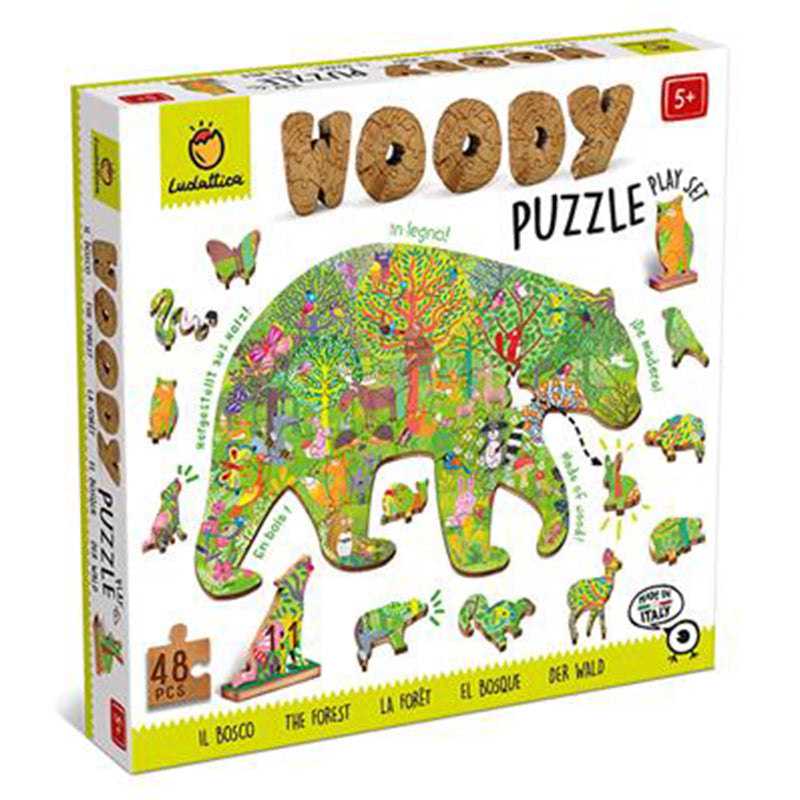 Puzzle woody - La forêt